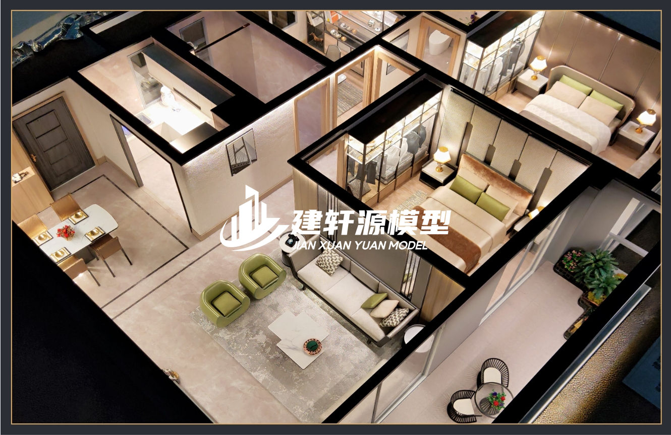 潢川户型模型制作