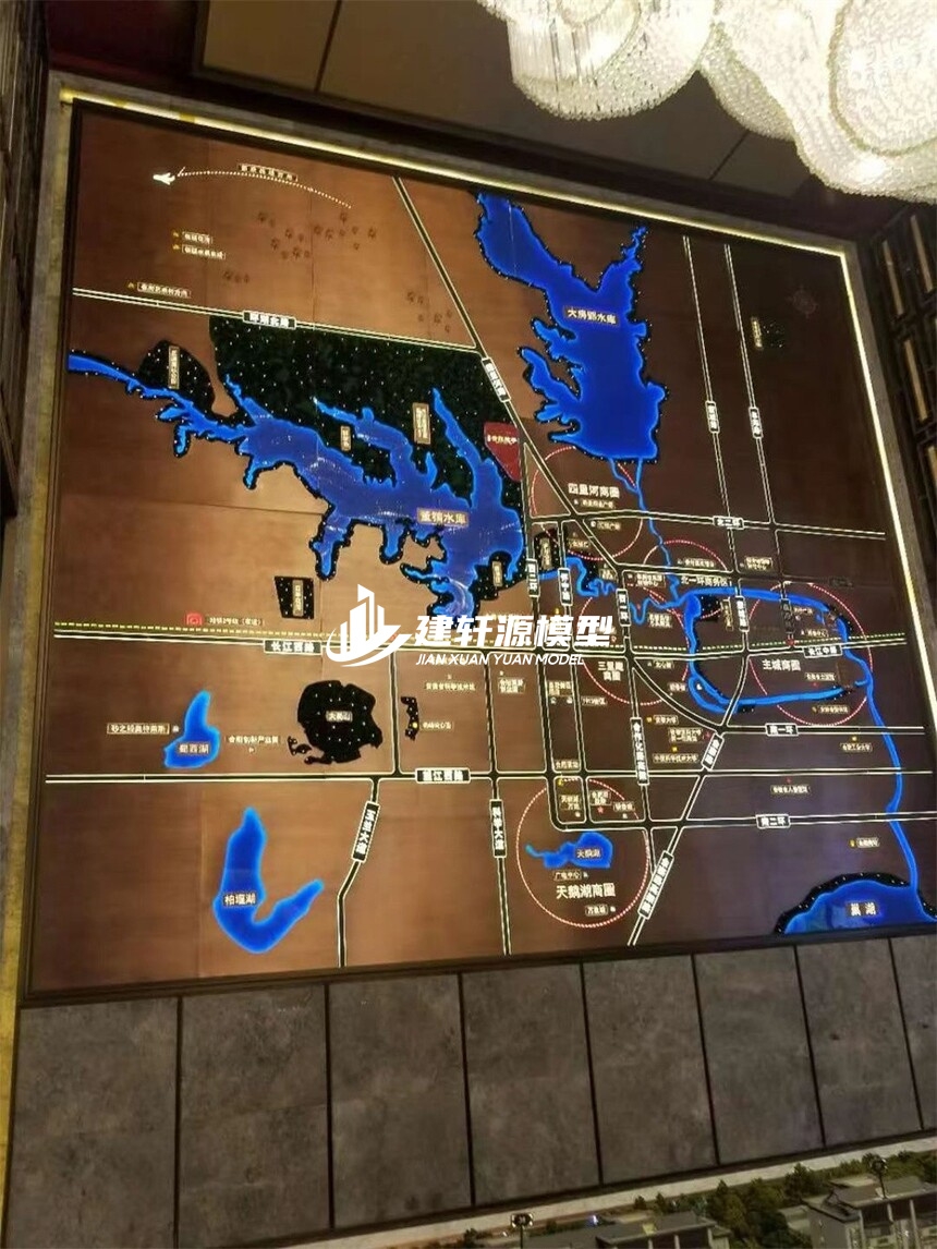 潢川区域壁挂模型制作