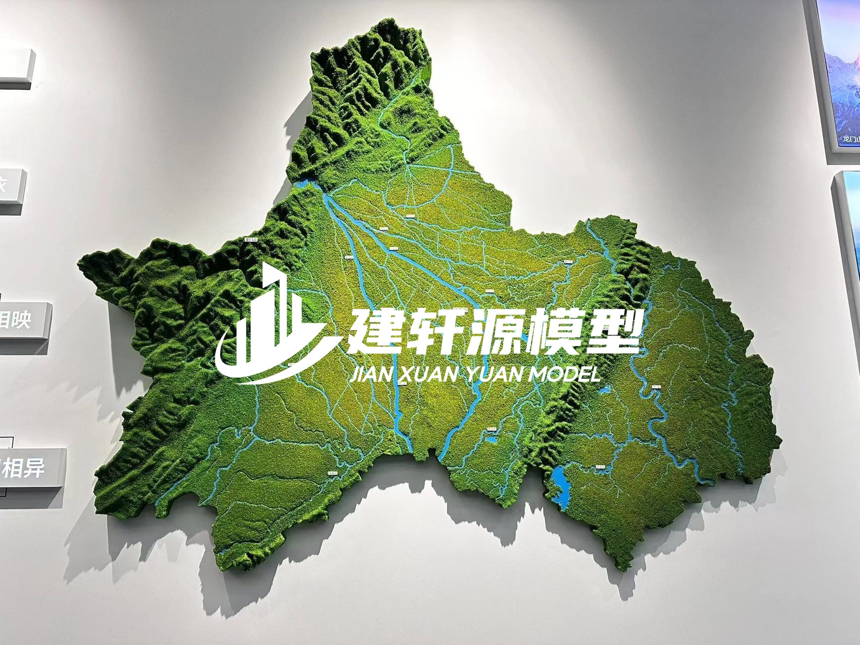 潢川地形沙盘壁挂厂家