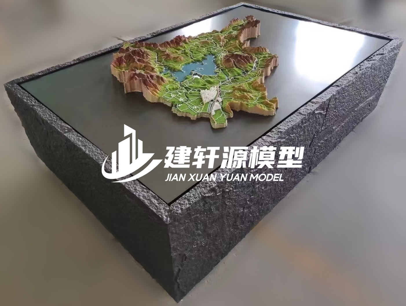 潢川地貌模型制作
