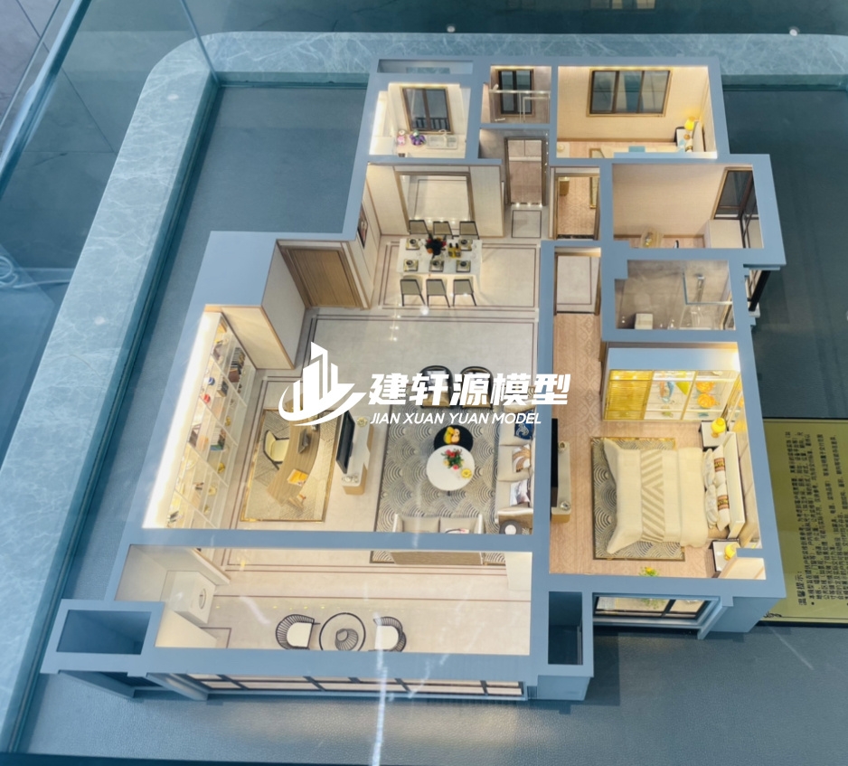 潢川地产户型模型