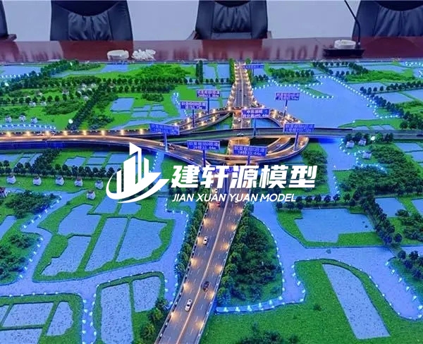 潢川高速公路沙盘定制
